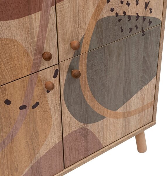 Szafka w dekorze dębu 95x111 cm Multilux – Kalune Design