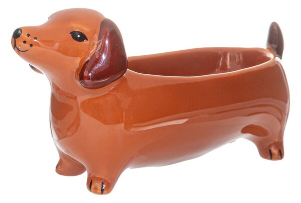 Porcelanowa miska dekoracyjna 5x14 cm Sausage Dog – Sass & Belle