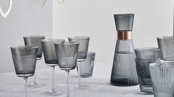 Szara szklana karafka 1 l Grand Cru Nouveau – Rosendahl