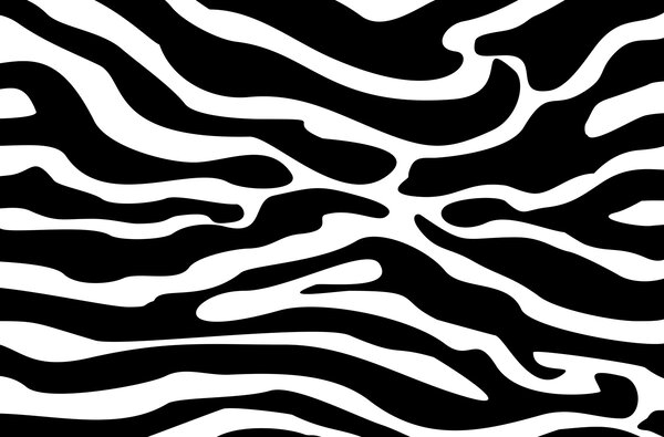 Fototapeta Czarno-biały wzór, Fototapety Abstrakcja, Popularne Fototapety, w02184 - Tapeko.pl