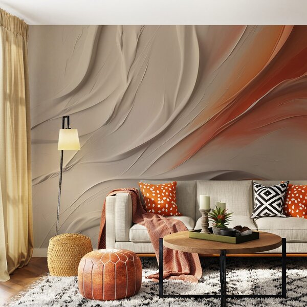 Fototapety Abstrakcyjne tło, beżowy, czerwony, pomarańczowy odcień, Fototapety 3D, w02231 : Uwalls.pl