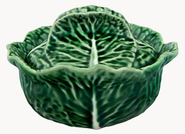 Ręcznie malowana misa z pokrywką Cabbage