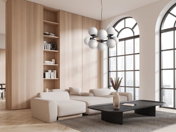 NOWOCZESNA LAMPA WISZĄCA CZARNA LEDO W9