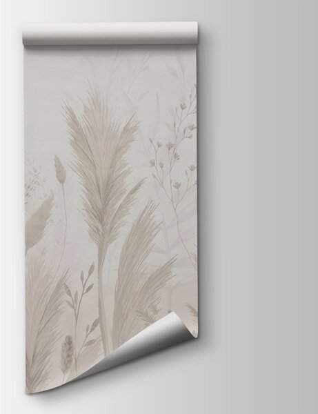 Fototapeta Wdzięczne liście w delikatnych odcieniach, Fototapety Natura, Popularne Fototapety, w02446 - Tapeko.pl