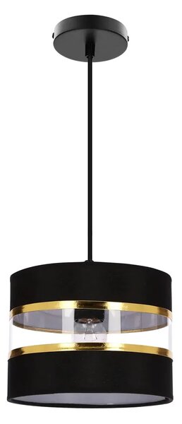 Czarna wisząca nowoczesna lampa - 9X D253 M0-K98