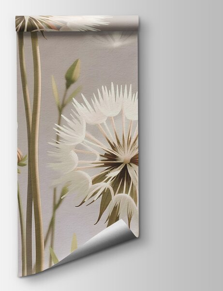 Fototapeta Delikatne białe kwiaty w naturze, Fototapety Natura, Popularne Fototapety, w02619 - Tapeko.pl