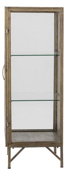 Metalowa witryna w kolorze złota 45x110x40 cm Saone – Bloomingville