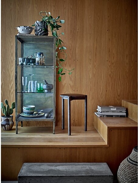 Metalowa witryna w kolorze złota 45x110x40 cm Saone – Bloomingville