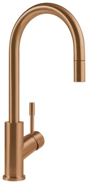 Villeroy & Boch Umbrella - Bateria zlewozmywakowa z wyciąganą wylewką, brąz 92540004