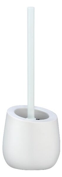Biała ceramiczna szczotka do WC Wenko Badi