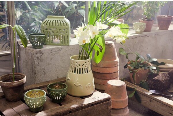 Ceramiczny świecznik Orangery – Kähler Design