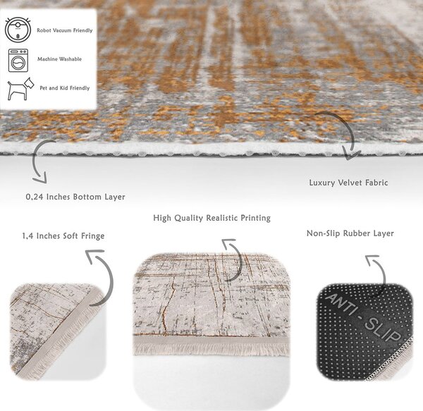 Beżowy dywan 80x150 cm – Mila Home