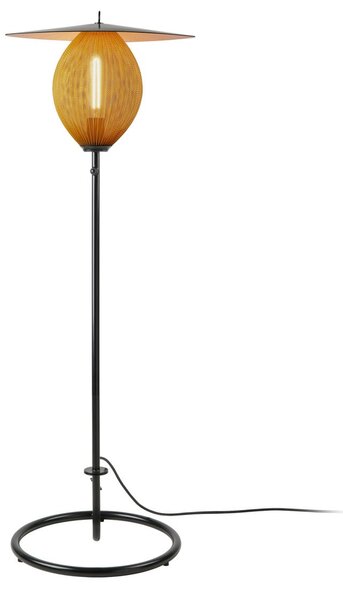 Zewnętrzna Lampa GUBI, Satellite, czarny, balkon, stal szlachetna, design