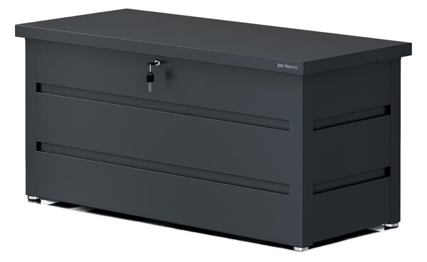 Metalowa skrzynia ogrodowa Carrie 360 litrów, 119 × 58 × 52 cm, kolor antracyt
