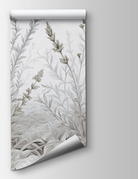 Fototapeta Spokojny ogród botaniczny w delikatnych odcieniach, Fototapety Kwiaty, Popularne Fototapety, w02847v2 - Tapeko.pl