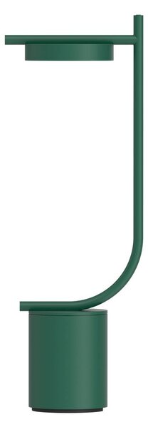 GRUPA Lampa stołowa LED z akumulatorem Grupa Igram, zielona, 40 cm, IP44 możliwość ściemniania, zielony, salon / jadalnia, metal, design