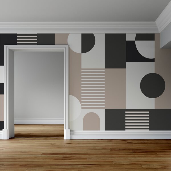 Fototapeta Wzór kształtów geometrycznych, Nowoczesne Fototapety, Popularne Fototapety, w02916v3 - Tapeko.pl