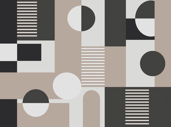 Fototapeta Wzór kształtów geometrycznych, Nowoczesne Fototapety, Popularne Fototapety, w02916v3 - Tapeko.pl