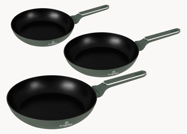 Komplet patelni Matte Green Collection, 3 elem