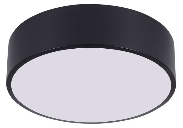 PLAFON LAMPA SUFITOWA CZARNA NOWOCZESNA ORBO D30