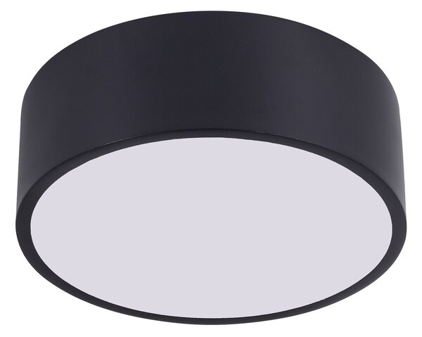 PLAFON LAMPA SUFITOWA CZARNA NOWOCZESNA ORBO D23
