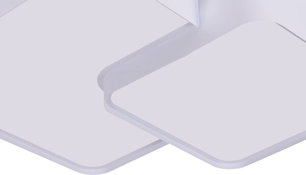 NOWOCZESNA LAMPA SUFITOWA PLAFON BIAŁY CUBO DUO D40