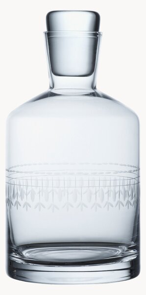 Dekanter ze szkła dmuchanego Ovals, 800 ml