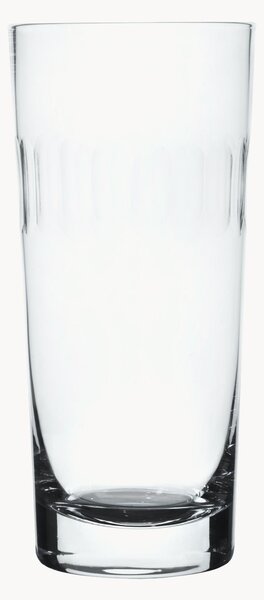 Komplet szklanek ze szkła dmuchanego Lens, 4 elem