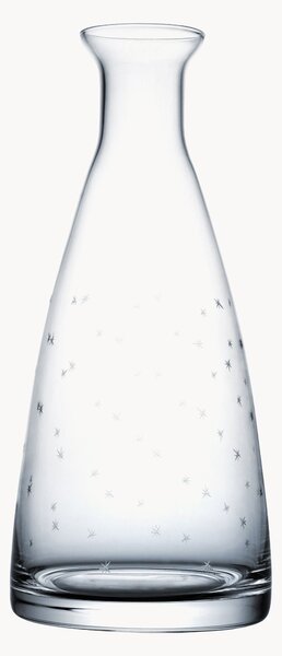 Karafka ze szkła dmuchanego Stars, 850 ml
