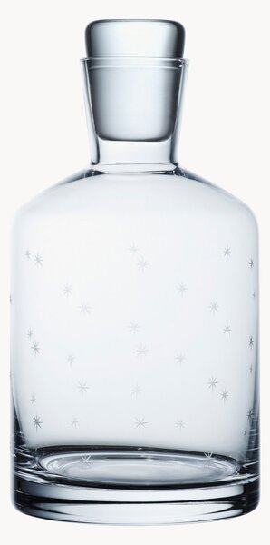 Dekanter ze szkła dmuchanego Stars, 800 ml