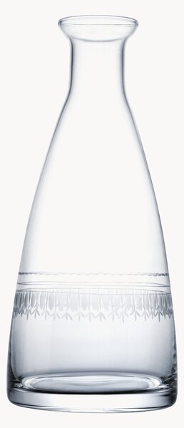 Karafka ze szkła dmuchanego Ovals, 850 ml