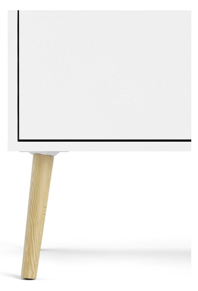 Biała komoda 147x82x39 cm Oslo – Tvilum