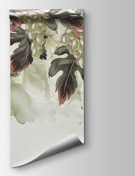 Fototapeta Kiść winogron na winorośli, Fototapety Natura, Popularne Fototapety, w08696 - Tapeko.pl