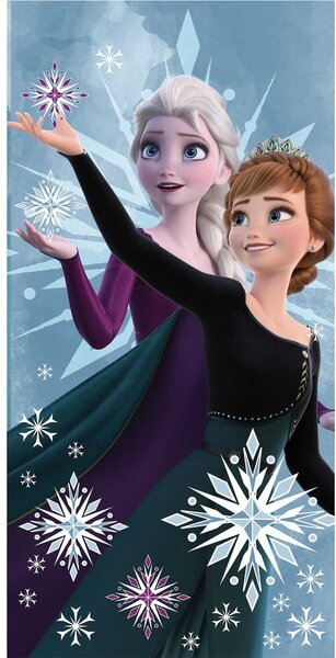 Bawełniany ręcznik dziecięcy 70x140 cm Frozen "Snowflake" – Jerry Fabrics