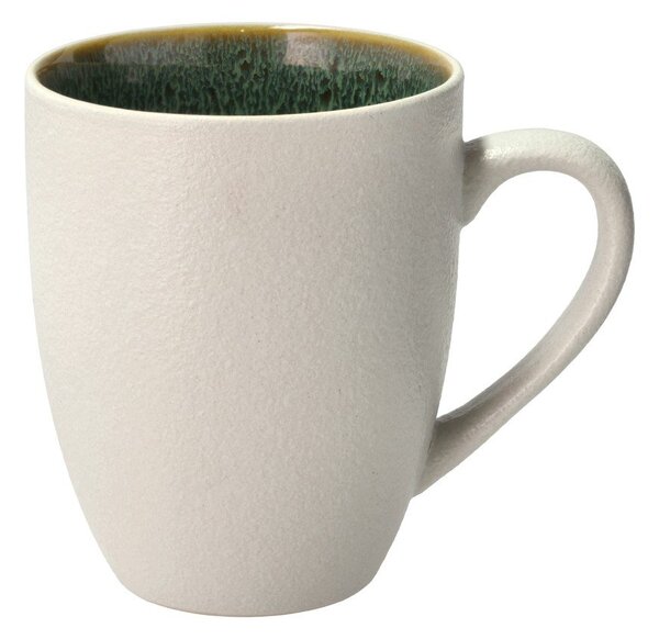 Biało-zielony kubek ceramiczny 300 ml Gastro White/Green – Bitz