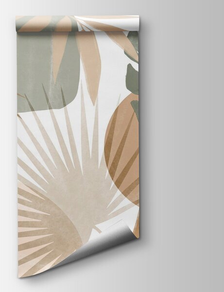 Fototapeta Inspirowany naturą abstrakcyjny wzór botaniczny, Fototapety Palmy, Popularne Fototapety, w08738v1 - Tapeko.pl
