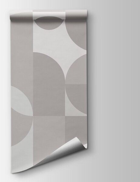 Fototapeta Szaro-biały geometryczny wzór, Nowoczesne Fototapety, Popularne Fototapety, w03058v1 - Tapeko.pl