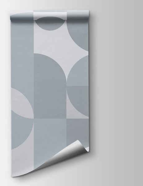 Fototapeta Szaro-biały geometryczny wzór, Nowoczesne Fototapety, Popularne Fototapety, w03058v3 - Tapeko.pl