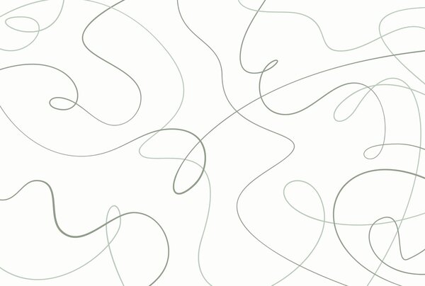 Fototapeta Zielone linie na białym tle, Fototapety Abstrakcja, Popularne Fototapety, w03061v2 - Tapeko.pl