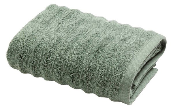 Zielony bawełniany ręcznik frotte 50x90 cm Maya – douceur d'intérieur