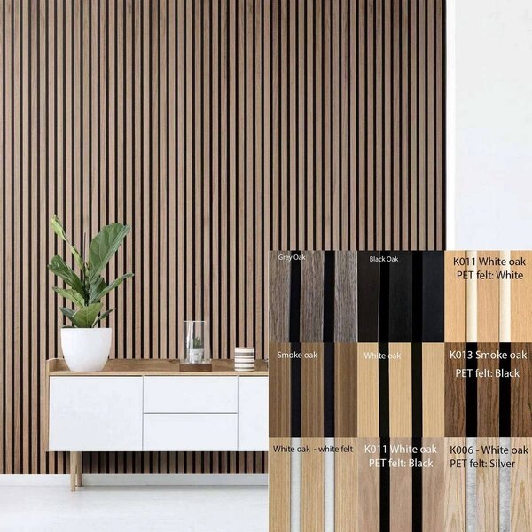 Panel ścienny dźwiękoszczelny FREJA 240x60x2,2 cm – Możliwość przycięcia na wymiar