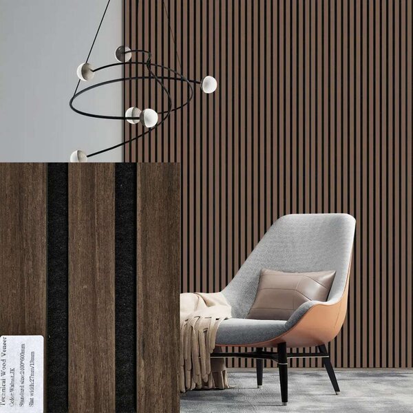 Panel ścienny dźwiękoszczelny FREJA 240x60x2,2 cm – Możliwość przycięcia na wymiar