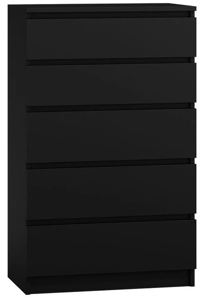 Czarna Komoda Stojąca H0-T81