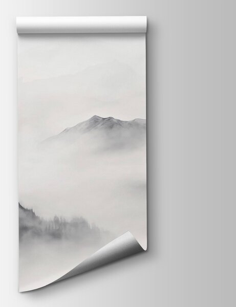 Fototapeta Pasmo górskie z mgłą, Fototapety Natura, Popularne Fototapety, w03161 - Tapeko.pl