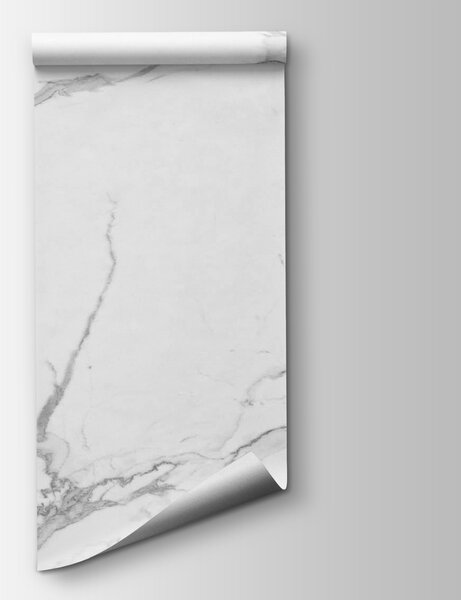Fototapeta Biały marmur z czarnymi żyłkami, Fototapety Marmur, Popularne Fototapety, u12047 - Tapeko.pl