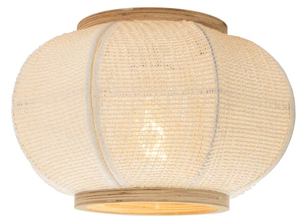 Orientalna lampa sufitowa naturalna - Rob