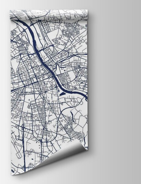 Fototapeta Mapa miasta, Fototapety z mapami świata, Popularne Fototapety, u25648 - Tapeko.pl