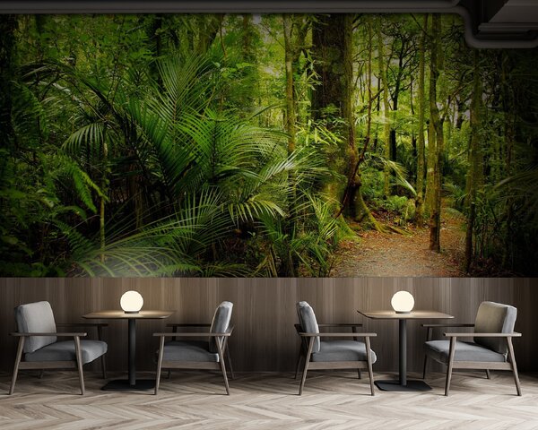 Fototapeta Ścieżka przez las, Fototapety Natura, Popularne Fototapety, u57297 - Tapeko.pl
