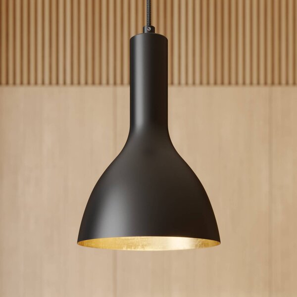 Lampa wisząca Cosmina Arcchio, możliwość ściemniania, czarny, kuchnia, metal, nowoczesny