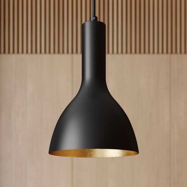 Lampa wisząca Cosmina Arcchio, możliwość ściemniania, czarny, kuchnia, metal, nowoczesny